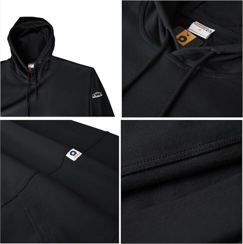VANDISI FR Hoodies for Men 7.5oz 100% Cotton FR Sweatshirt NFPA2112 CAT2 Light Weight Flame Resistant Pullover in Kuwait