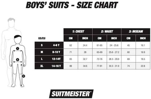 بدلة جوكر للأولاد من SUITMEISTER زي تنكري للحفلات التنكرية للأطفال وسترة وسترة وسراويل وربطة عنق... in Kuwait