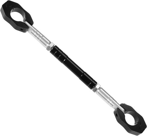 X AUTOHAUX Universal 2 Set 22mm Aluminum Alloy Motorcycle Balance Bar Crossbar Handlebar Motorbike Reinforce Lever Accessories Black in Saudi Arabia