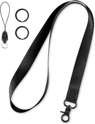Wristlet Lanyards ID Badges Keys Chain Rings Car Keychains Thread Wallet Phone Camera Bracelet Strap Pins Clip Wrist Crossbody Nurse Cruise Ship Cards Holder Detachable Buckle Metal Hook in Saudi Arabia