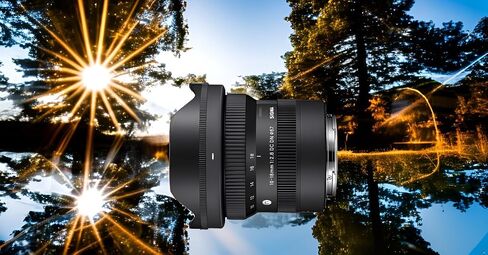 عدسة تكبير فائقة الاتساع مقاس 10-18 مم F2.8 DC DN من سيجما لجهاز Sony E Mount - حزمة عدسات تصوير عالية الأداء مع حافظة صلبة للتخزين مقاومة للماء وبرنامج تحرير الصور، وبطاقة ذاكرة 64 جيجابايت (4 عناصر) in Saudi Arabia