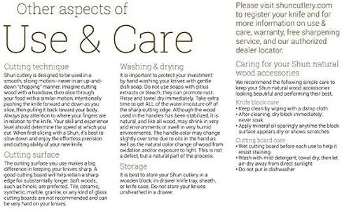 Shun TDMS0200 Carving Set, 1, Silver in Kuwait