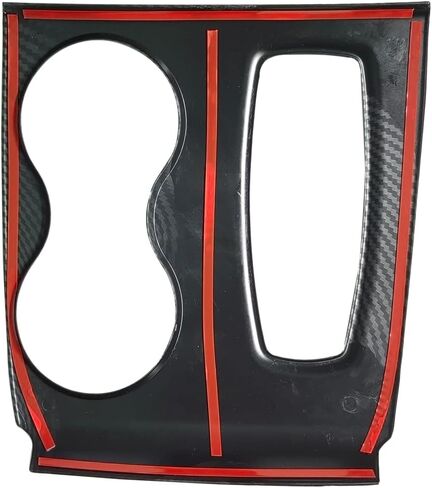 Kolya Matte Black Interior Center Console Gear Shift Panel Cover Cup Holder Frame Trim for Honda Pilot Accessories 2016-2022 Ridgeline 2020-2023 Passport 2019-2023 (Not for 2024 Model) in Saudi Arabia