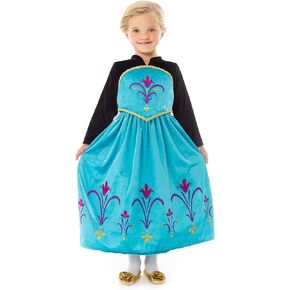 Little Adventures Ice Queen Coronation Dress Up Costume for Girls