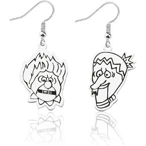 FAADBUK Miser Brother Inspired Earring Miser Brother Fandom Gift Christmas Movie Gift