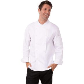 Chef Works Men's Oslo Premium Cotton Chef Coat