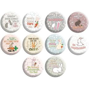 Creanoso اللوحة الشهيرة Pinback Button Series 1 (10 عبوات) - حشوات تخزين أفكار هدايا عالية الجودة للأطفال والمراهقين والكبار - هدايا الشركات ومفضلات الحفلات