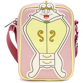 Disney Bag, Cross Body, Beauty and the Beast Armoire the Wardrobe Pose, Vegan Leather
