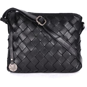Vilenca Holland Genuine Leather Crossbody Sling Bags for Women, Bags for Women Trendy Casual Office Bag with Adjustable Strap