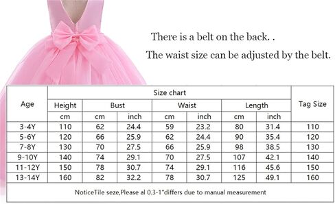 فستان فتاة الزهور من التول والدانتيل اللامع طويل ماكسي لحفلات الزفاف وحفلات أعياد الميلاد وحفلات أعياد الميلاد للأعمار من 3 إلى 14 عامًا in Kuwait