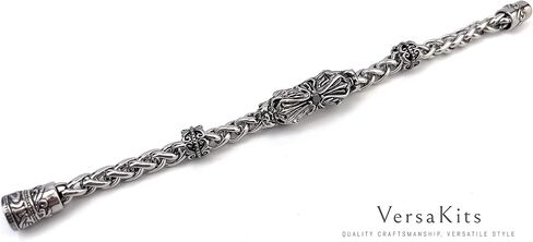 Link Bracelet for Men Stainless Steel Wheat Spiga Chain Miami Cuban Curb Chain Wristwear Gift in Saudi Arabia