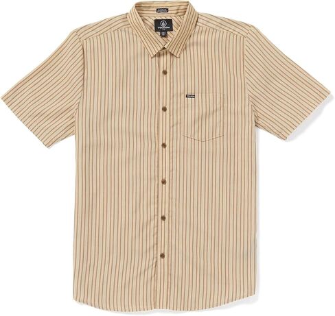 Volcom Men's Barstone Woven Button Down Shirt in Saudi Arabia