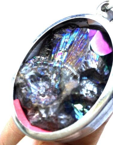 Magic Leklai Pendant Rainbow Lek Lai Good Luck Talisman 7 Colours Metal Charm Leklai Charm Pendant Rare Protective Thai Amulets in Saudi Arabia