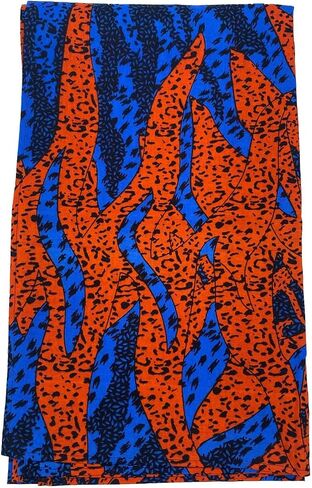 satsuma 100% Wax Cotton Women African scarf Ankara Print Extra Long Head Wrap or Face Mouth Cover | Headband Lightweight Turban Tie (Pink Kente) in Saudi Arabia