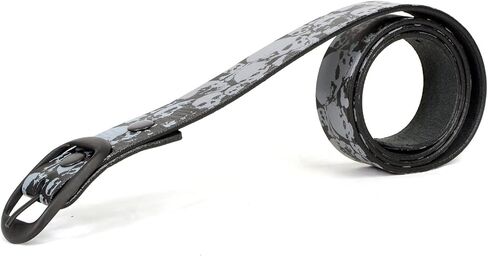 Milwaukee Leather MP7106 Men's Grey Skull Heads Black Genuine Leather Biker Belt with Interchangeable Buckle in Saudi Arabia