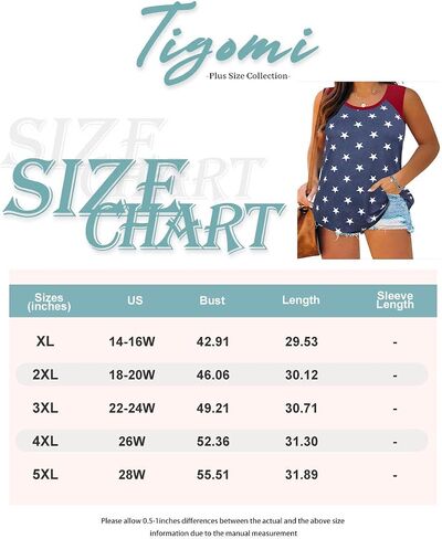 TIYOMI Plus Size Tank Tops for Women Sexy Notch V Neck Sleeveless Tunic Cami Button Flowy Shirts Summer Basic Tank XL-5XL in Kuwait