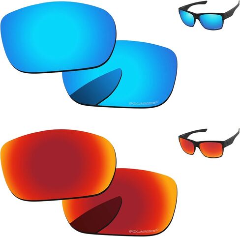 Polarized Lenses Replacement for Oakley TwoFace 2 Pairs Packed in Saudi Arabia