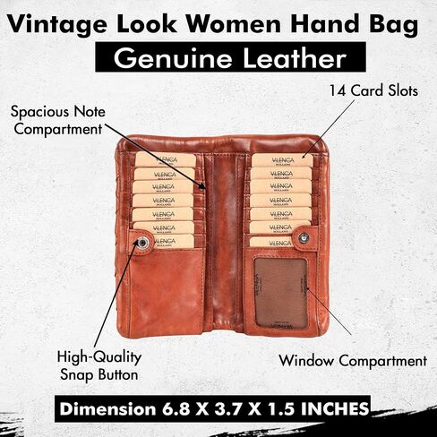 Vilenca Holland Genuine Leather Crossbody Sling Bags for Women, Bags for Women Trendy Casual Office Bag with Adjustable Strap in Saudi Arabia