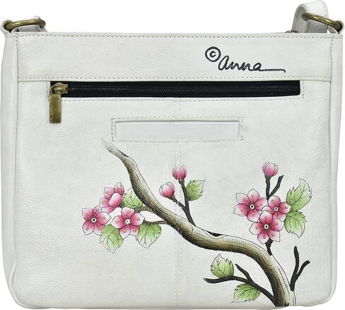 Anna by Anuschka Medium Crossbody, Peacock Bliss, Peacock Bliss, One size in Saudi Arabia