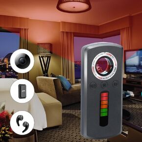 كاشفات الكاميرا الخفية، كاشف الكاميرا الخفية، كاشف الكاميرا التجسسية، كاشف الترددات اللاسلكية، كاشف الكاميرا المضاد للتجسس للسفر، جهاز تعقب نظام تحديد المواقع العالمي (GPS)، جهاز الاستماع للكاميرا للفندق، المنزل، المكتب in Kuwait