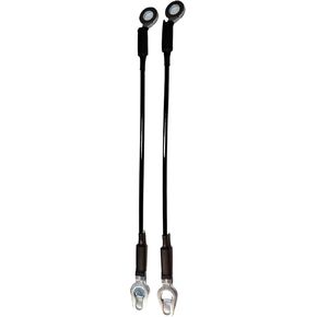Tailgate Tail Gate Rear Support Cable Strap for 1999-2006 Silverado Sierra 4.3L 4.8L 5.3L SUV Pickup Truck 88980509 88980510 Black 1 Pair
