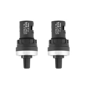 2Pcs Panel Mount 10K Potentiometer VSD VFD for Variable Speed Drive Invert Resistance Adjustment Rotary
