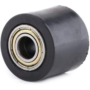 8mm/10mm Drive Chain Pulley Roller Slider Tensioner Wheel Guide for Street Bike Motorcycle ATV(10MM-black)