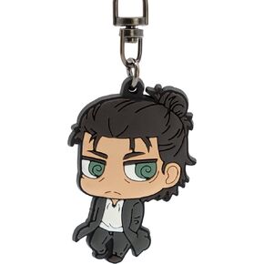 ABYSTYLE Attack on Titan Chibi Eren PVC Keychain Anime Manga Accessories Gift Merch