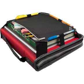 Five Star Zipper Binder, 2 Inch 3 Ring Binder, Expansion Panel, Durable, Color Selected For You, 1 Count (29052)