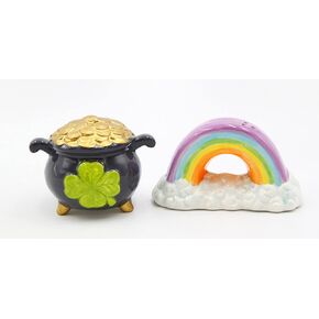 21025 Rainbow & Pot of Gold Salt and Pepper Shaker