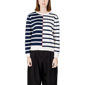 Desigual Women's Woman Flat Knit Thin Gauge Pullover