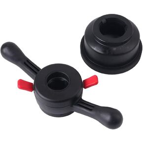 VECONOR 40mmX4mm Pitch Quick Release Nut Lug Nut Screw Wing Nut Rim Insert Nut Rigid Plastic Material for Wheel Balancer Machine in Kuwait