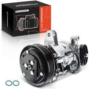 A-Premium A/C Compressor with Clutch Compatible with Dodge Dakota 4.7L 2000-2001, Durango 4.7L 2000-2001