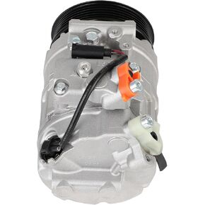 ECCPP AC Compressor 2006-2007 Fit for BMW 525xi 3.0L 2006-2009 Fit for BMW 525i 2.5L AC Compressor with Clutch