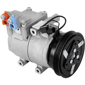 cciyu Air Conditioning Compressor 2001-2006 Fit for Hyundai Elantra 2.0L 2005-2009 Fit for Hyundai Tucson 2.0L AC Pump