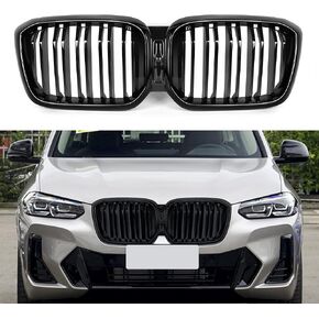 G01 Front Grill/Grilles Kidney Grill Replacement for BMW X3 Series G01 2022-IN 1 Pair/Set