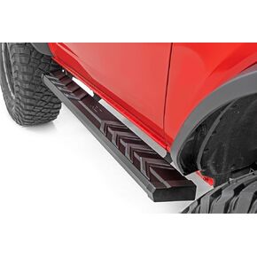 Rough Country BA2 Running Boards for 2021-2023 Ford Bronco | 2-Door - 41008
