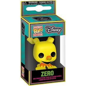 Funko Pop! Keychain: The Nightmare Before Christmas - Zero (Blacklight)