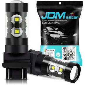 JDM ASTAR Super Bright Max 50W High Power 3056 3156 3057 3157 White LED Bulbs