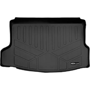 SMARTLINER All Weather Custom Fit Black Cargo Liner Behind The 2nd Row Compatible with 2022-2023 Honda Civic (Only Fits Hatchback Models)