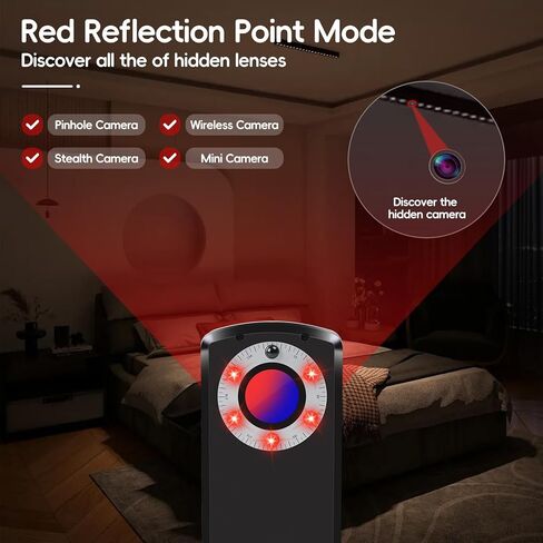 كاشفات الكاميرا الخفية، كاشف الكاميرا الخفية، كاشف الكاميرا التجسسية، كاشف الترددات اللاسلكية، كاشف الكاميرا المضاد للتجسس للسفر، جهاز تعقب نظام تحديد المواقع العالمي (GPS)، جهاز الاستماع للكاميرا للفندق، المنزل، المكتب in Kuwait