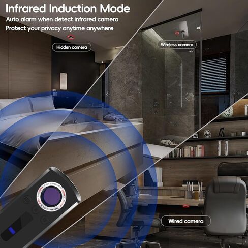 كاشفات الكاميرا الخفية، كاشف الكاميرا الخفية، كاشف الكاميرا التجسسية، كاشف الترددات اللاسلكية، كاشف الكاميرا المضاد للتجسس للسفر، جهاز تعقب نظام تحديد المواقع العالمي (GPS)، جهاز الاستماع للكاميرا للفندق، المنزل، المكتب in Kuwait