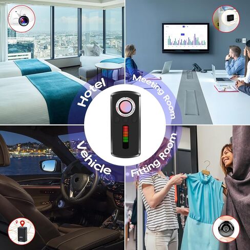 كاشفات الكاميرا الخفية، كاشف الكاميرا الخفية، كاشف الكاميرا التجسسية، كاشف الترددات اللاسلكية، كاشف الكاميرا المضاد للتجسس للسفر، جهاز تعقب نظام تحديد المواقع العالمي (GPS)، جهاز الاستماع للكاميرا للفندق، المنزل، المكتب in Kuwait