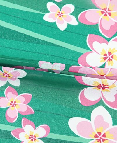 MissShorthair Sarong Coverups for Swimwear Women Bathing Wrap Short Floral Beach Chiffon Green Midi Bikini Swimsuit in Saudi Arabia