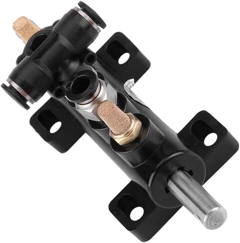 KIMISS Car Air Control Valve Foot Pedal Valve for Tire Changer Machine Supplies Tool Type B,Aluminum Alloy (White)(A) in Saudi Arabia