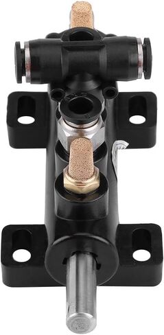 KIMISS Car Air Control Valve Foot Pedal Valve for Tire Changer Machine Supplies Tool Type B,Aluminum Alloy (White)(A) in Saudi Arabia