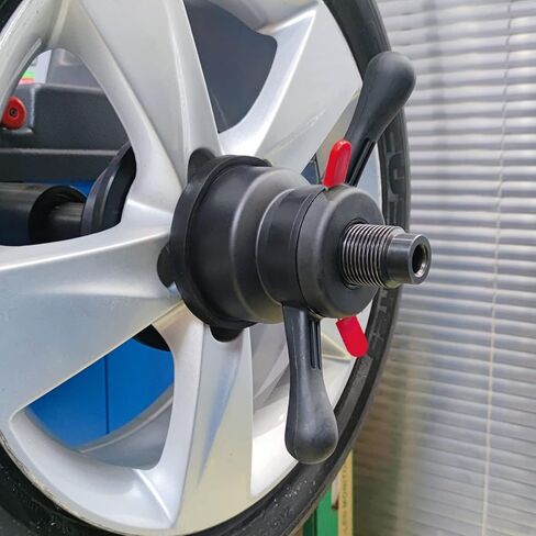 VECONOR 40mmX4mm Pitch Quick Release Nut Lug Nut Screw Wing Nut Rim Insert Nut Rigid Plastic Material for Wheel Balancer Machine in Kuwait