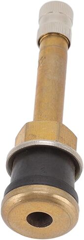 The Truck Valve stem 10 Pcs Valve Stems Straight Brass Heavy Duty Clamp in Tubeless Truck Tire Valve Core Fits for approximate 0.625in/15.87mm Diameter Valve Rim Holes in Saudi Arabia