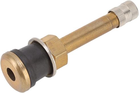 The Truck Valve stem 10 Pcs Valve Stems Straight Brass Heavy Duty Clamp in Tubeless Truck Tire Valve Core Fits for approximate 0.625in/15.87mm Diameter Valve Rim Holes in Saudi Arabia