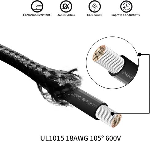 PSU Power Supply Cable Extension Kits, 24Pin ATX Cable, 4+4 Pin CPU Cable, 3X 6+2 Pin PCIE Cable, 4X Cable Comb (BYG, 4-Cable-Set) in Saudi Arabia
